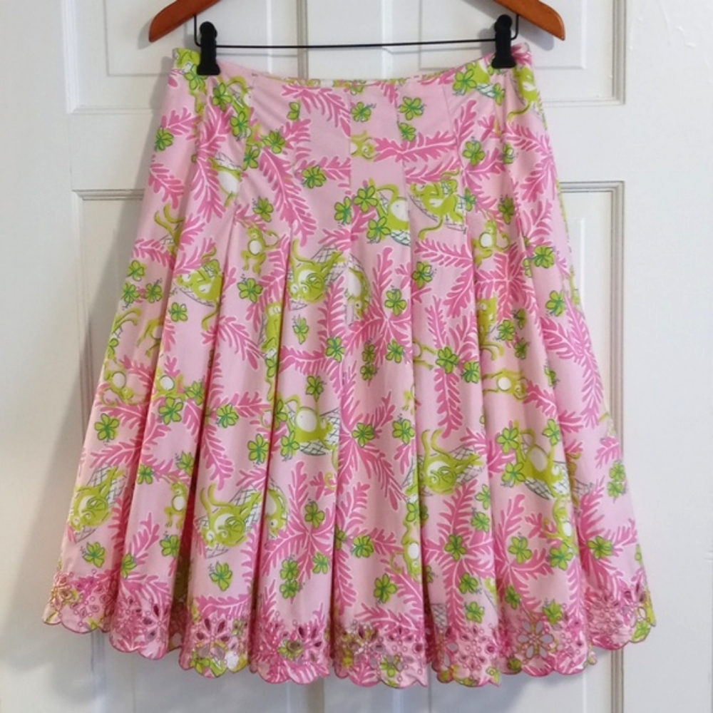 🐒VTG/RARE Lilly Pulitzer🐒 - Ingrid Skirt - Picture 2 of 14